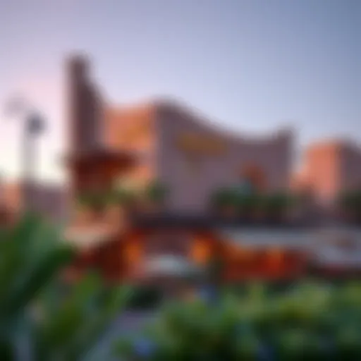 The Unique Architecture of Oregano Al Furjan Exterior view of Oregano Al Furjan showcasing its unique architecture