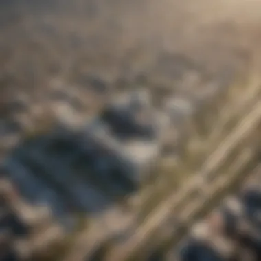 Aerial View of Pak Jinnah Aerial view of Pak Jinnah showcasing real estate developments