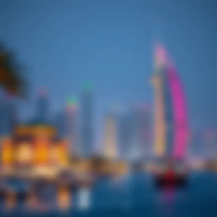 Cultural landmarks surrounding Palm Jebel Ali