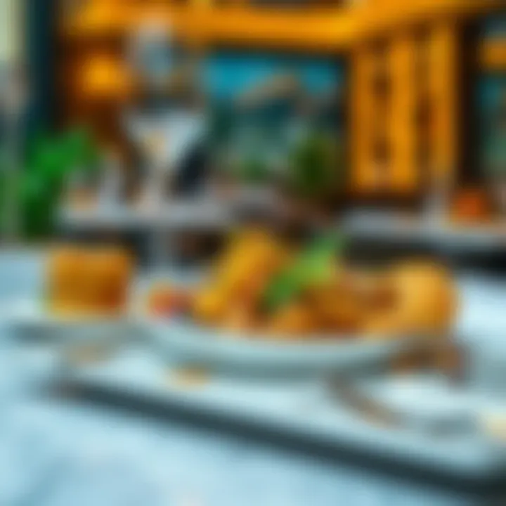 A beautifully plated signature dish exuding culinary artistry