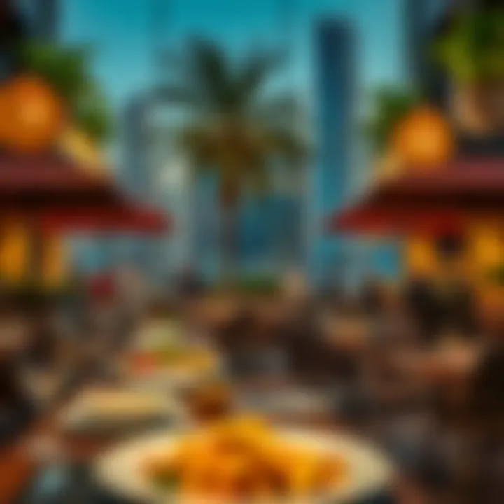 Diverse dining options available in Arjan