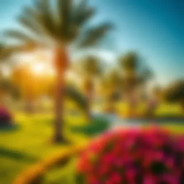 Serene Parks and Recreation in Arjan Lush green spaces and recreational areas in Arjan