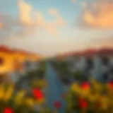 Scenic view of residential community near Jebel Ali Free Zone