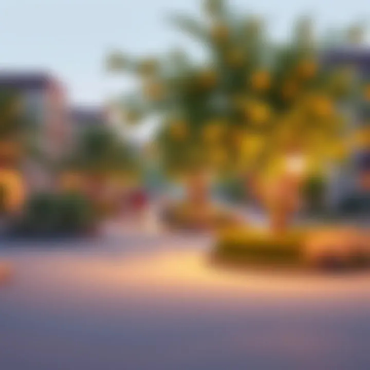 Community park in Room Al Khail Gate Phase 2