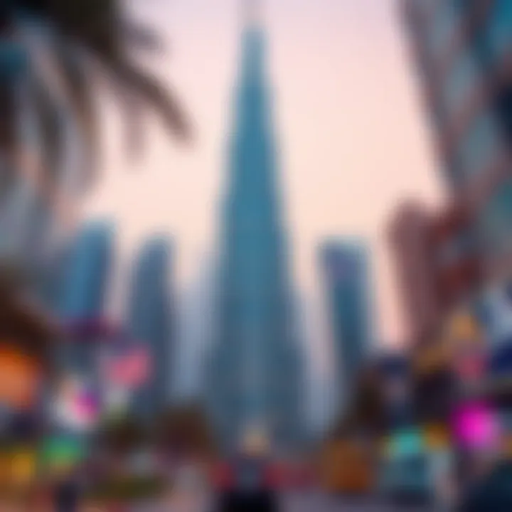 Stunning view of Silicon Oasis Tower showcasing its architectural design