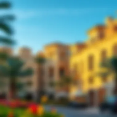 A picturesque view of Somerset Mews showcasing its unique architectural design.