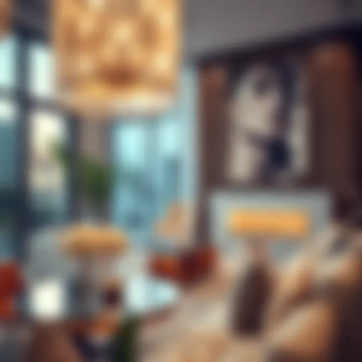 Interior view of a modern residence in Somerset Mews highlighting elegant decor.