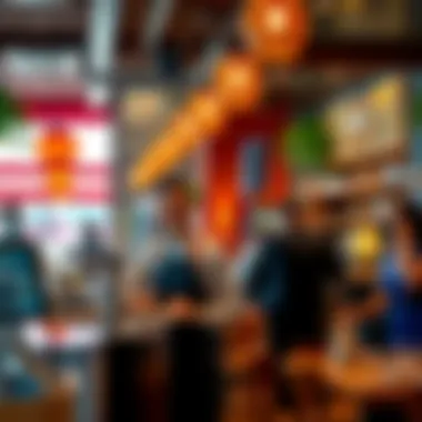 Friendly staff serving customers at Terracotta Café