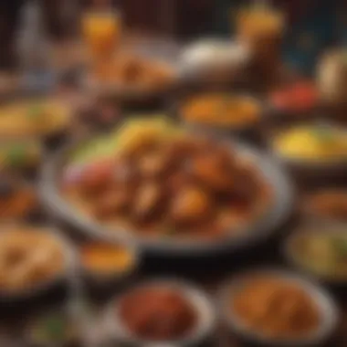 Diverse Menu Offerings at The Desi Inn A vibrant dish representing the diverse menu at The Desi Inn Restaurant