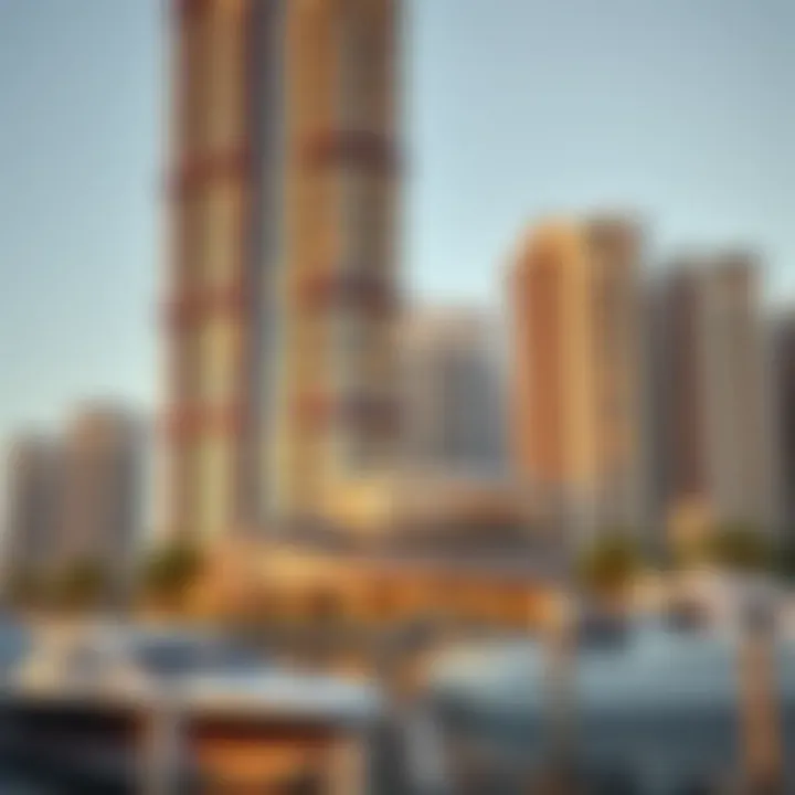 Architectural details of Tiger Tower's design