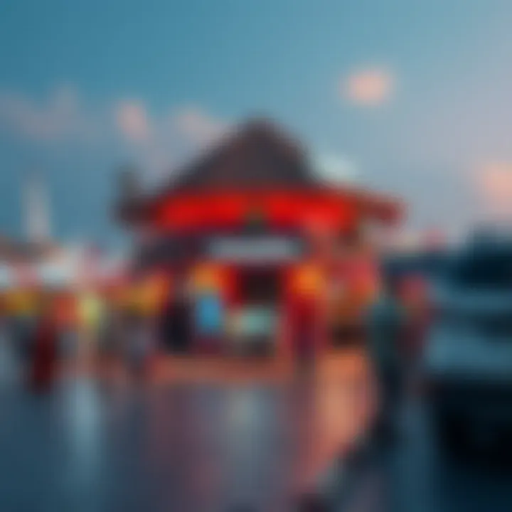 Community Hub at Tips n Toes Springs Souk A lively gathering area in Tips n Toes Springs Souk showcasing community engagement