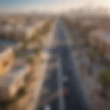 Accessibility of Topaz Avenue Convenient access routes connecting Topaz Avenue to the rest of Dubai.