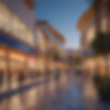 Shopping Center with Retail Options A modern shopping center in Al Farjan with various retail options