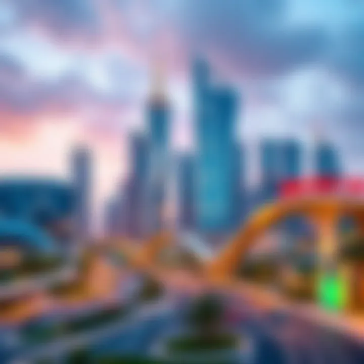Modern infrastructure reflecting the innovative spirit of Dubai South