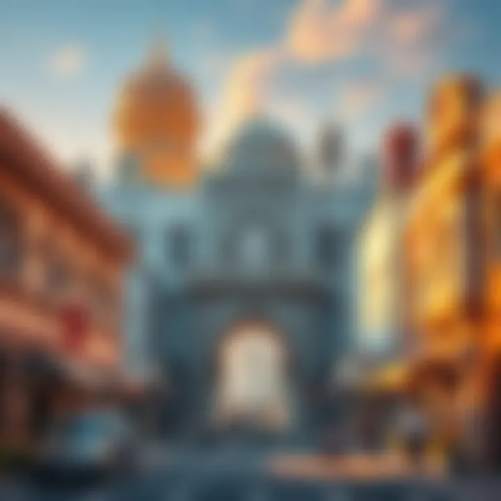 Architectural Wonders of Jafliya An architectural highlight capturing Jafliya's unique blend of tradition and modernity