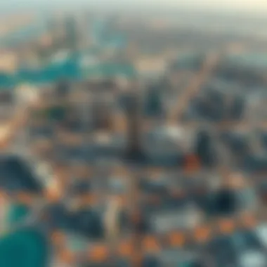 Aerial view of Dubai showcasing its expansive urban layout