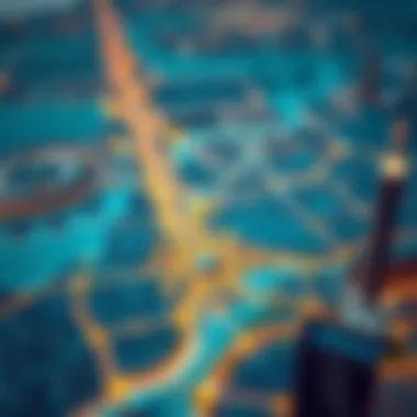 Map highlighting the strategic connectivity of Dubai Studio City