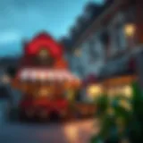 Charming cafe ambiance along Vincitore Boulevard