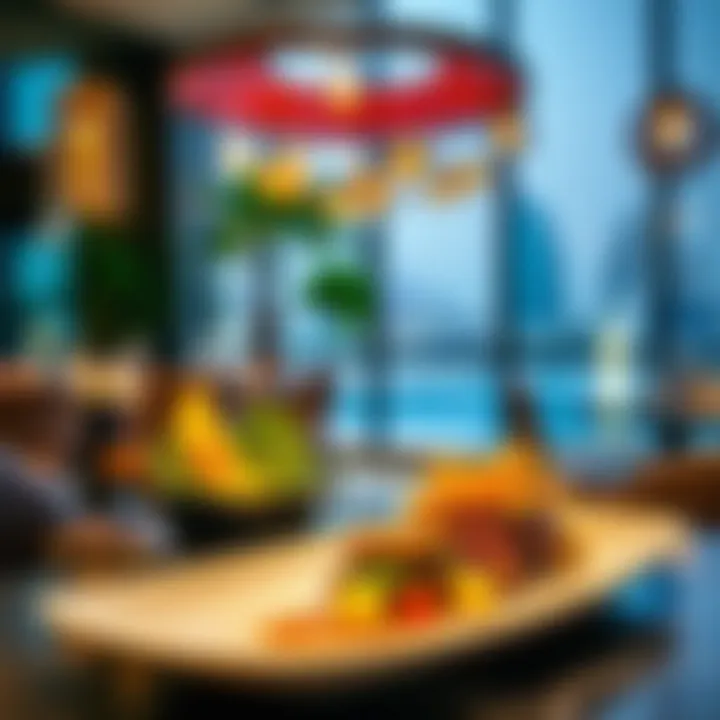 Signature dish presented beautifully at Vincitore Boulevard Restaurant