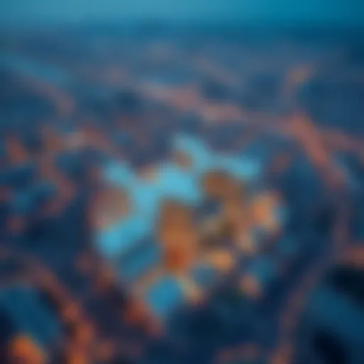 Aerial Perspective of Vision 1 Liwan Aerial view of Vision 1 Liwan showcasing its modern architecture