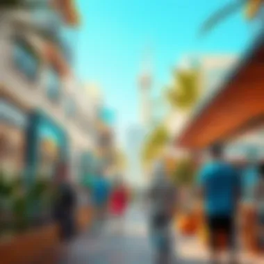 Vibrant community spaces within Vision 1 Liwan promoting social interactions