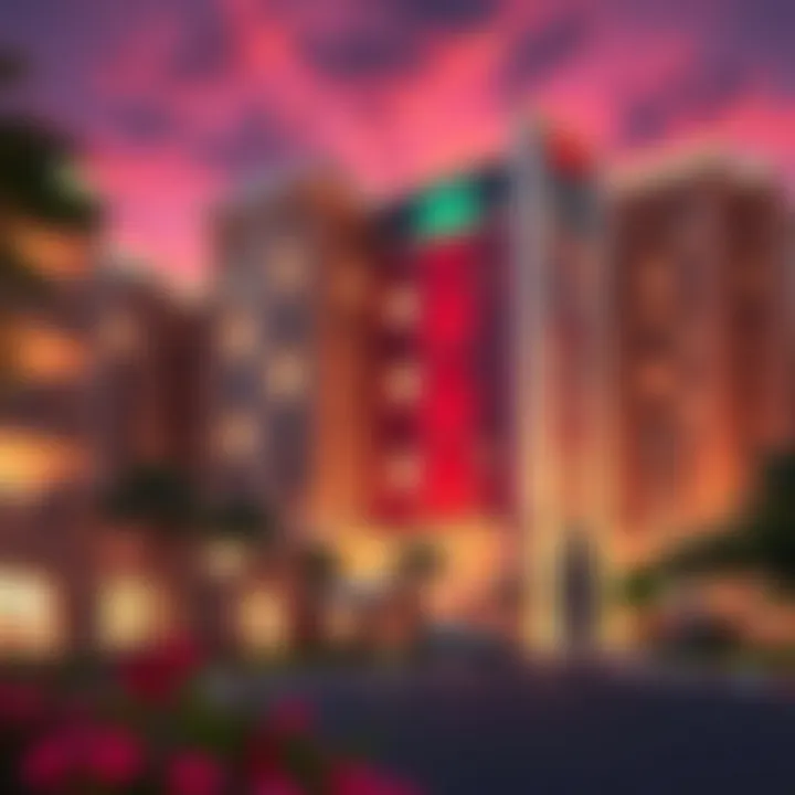 Architectural design of Wasl Ruby residential development