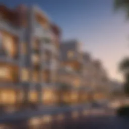 Stunning architectural design of Wasl - Samari Residences showcasing modern aesthetics