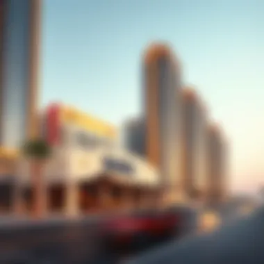 Architectural design of Wasl Trio showcasing modern aesthetics