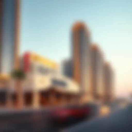 Modern Aesthetics of Wasl Trio Architectural design of Wasl Trio showcasing modern aesthetics