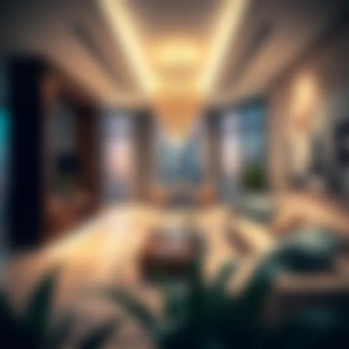 Modern Apartment Interiors Luxurious apartment interiors reflecting modern design